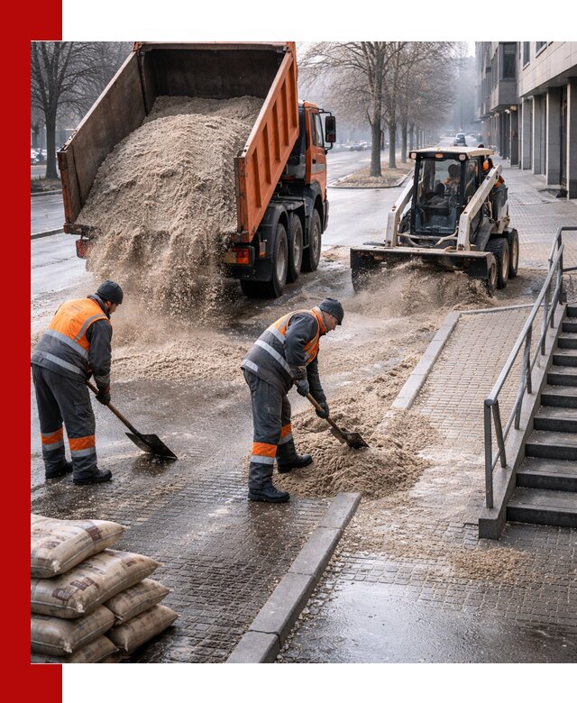 Поставка противогололедных материалов в Сосновом Боре