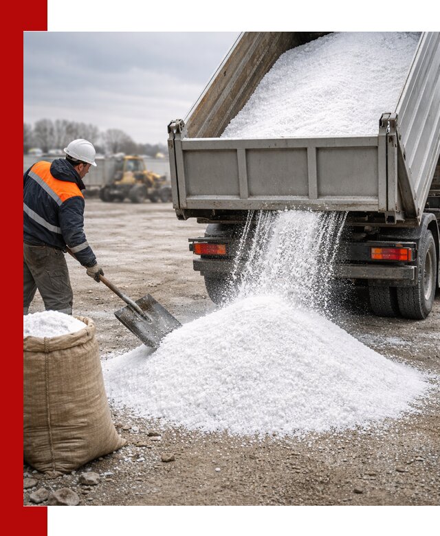 Поставка хлористого натрия оптом и в розницу в Сосновом Бору