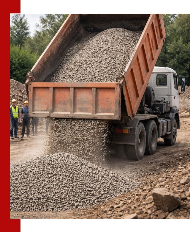 Доставка сыпучих материалов самосвалом в Сосновом Бору быстро и надежно