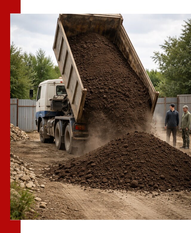 Доставка самосвалом 10 кубов в Сосновом Бору быстро и надёжно