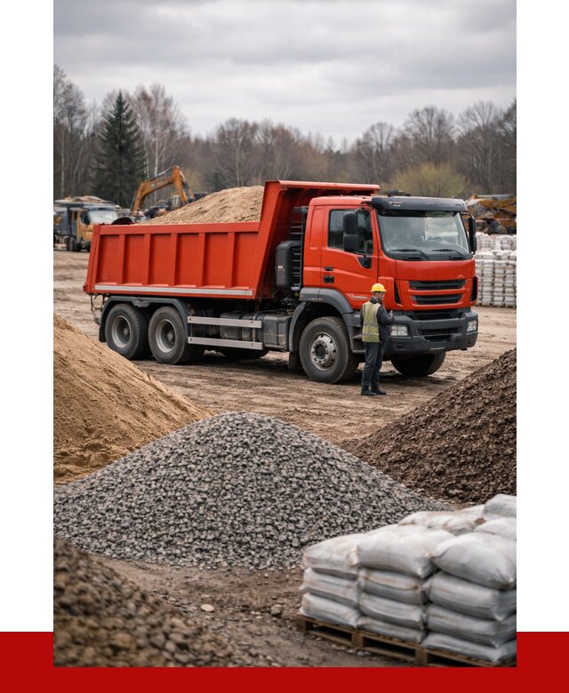 Доставка самосвалом 25 кубов в Сосновом Бору от 7619 р. | ПРОНЕРУДСнб