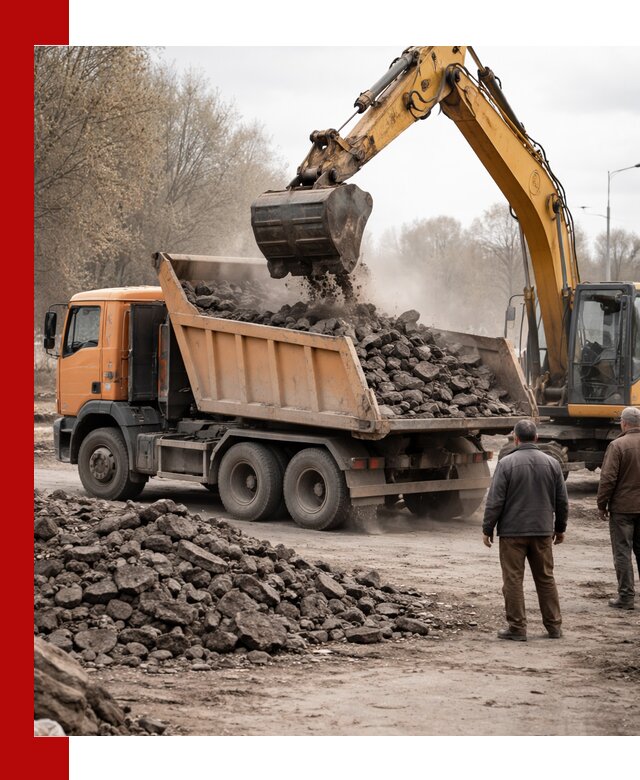 Вывоз асфальта и асфальтового покрытия в Сосновом Бору