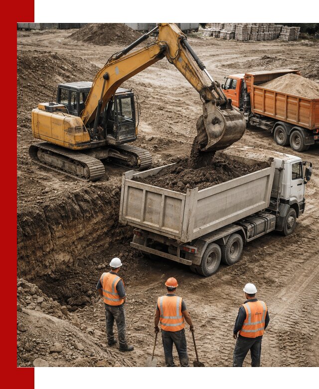 Разработка грунта для строительства и благоустройства в Сосновом Бору