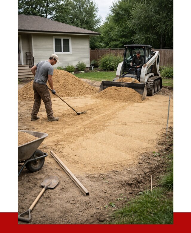 Отсыпка участка песком в Сосновом Бору, от 2540 р., ПРОНЕРУДСнб