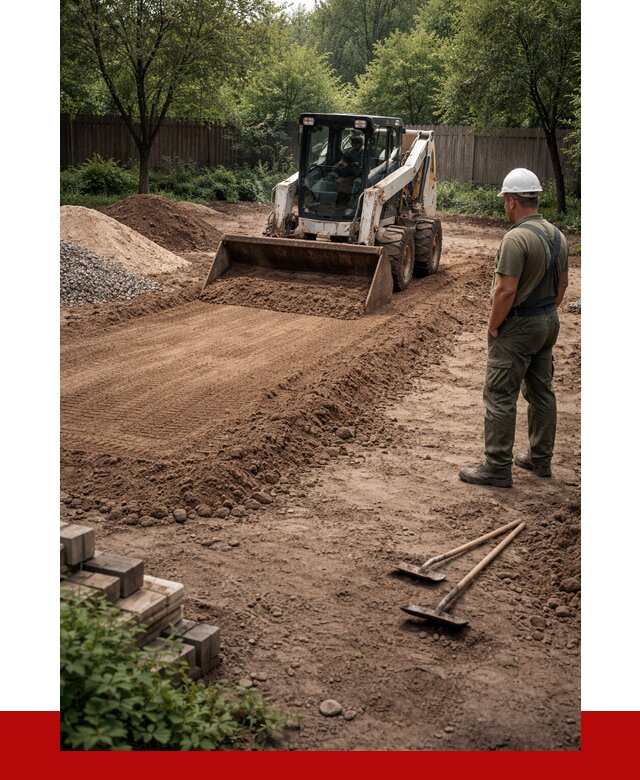 Выравнивание участка под ключ в Сосновом Бору от 3555 р. | ПРОНЕРУДСнб